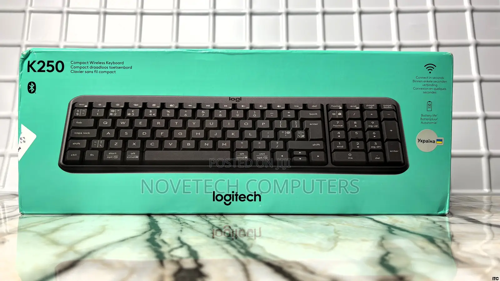 Logitech Keyboard Bluetooth Wireless Maximum Comfort