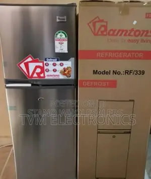Ramtons Double Door 138litres Refrigerator
