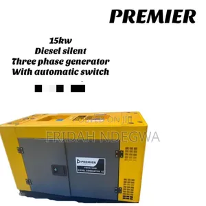 Premier Diesel Silent Generator 15kw With Ats Switch