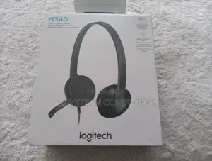 Logitech H340 Corded Headset Usb Black
