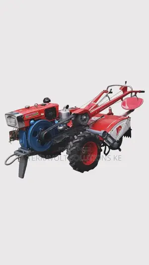 Key Start Jiadi Walking Diesel Tractor 16hp With Implements
