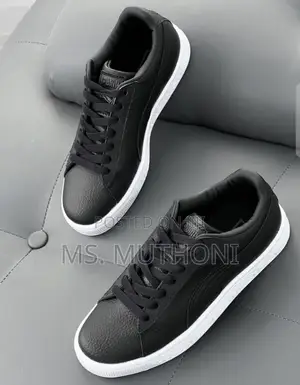Puma Suede Lace Up Men Sneakers ( Black / Brown / Gray ) Sizes; 40-45