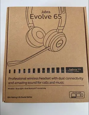 Jabra Evolve 65 Se Stereo Headset With Link380a (Usb-A