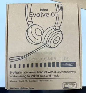 Jabra Evolve 65 Se Stereo Headset With Link380a (Usb-a