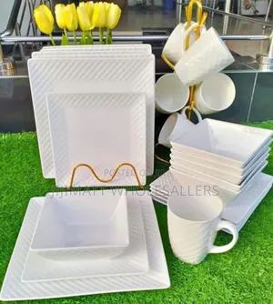 *24pcs Square Dinner Set
