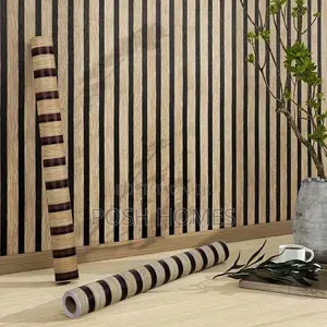 Rustic Brown Brick Peel and Stick Wallpapers