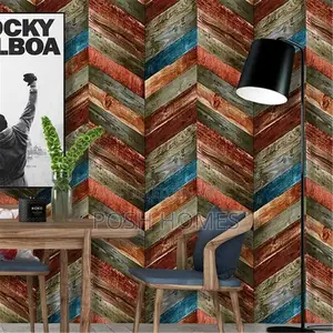 Warm Finish Vintage Rustic Peel and Stick Wallpapers