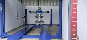 Heavy Duty Four Post Carlift Machine 4000kg With Wheel Alignment.