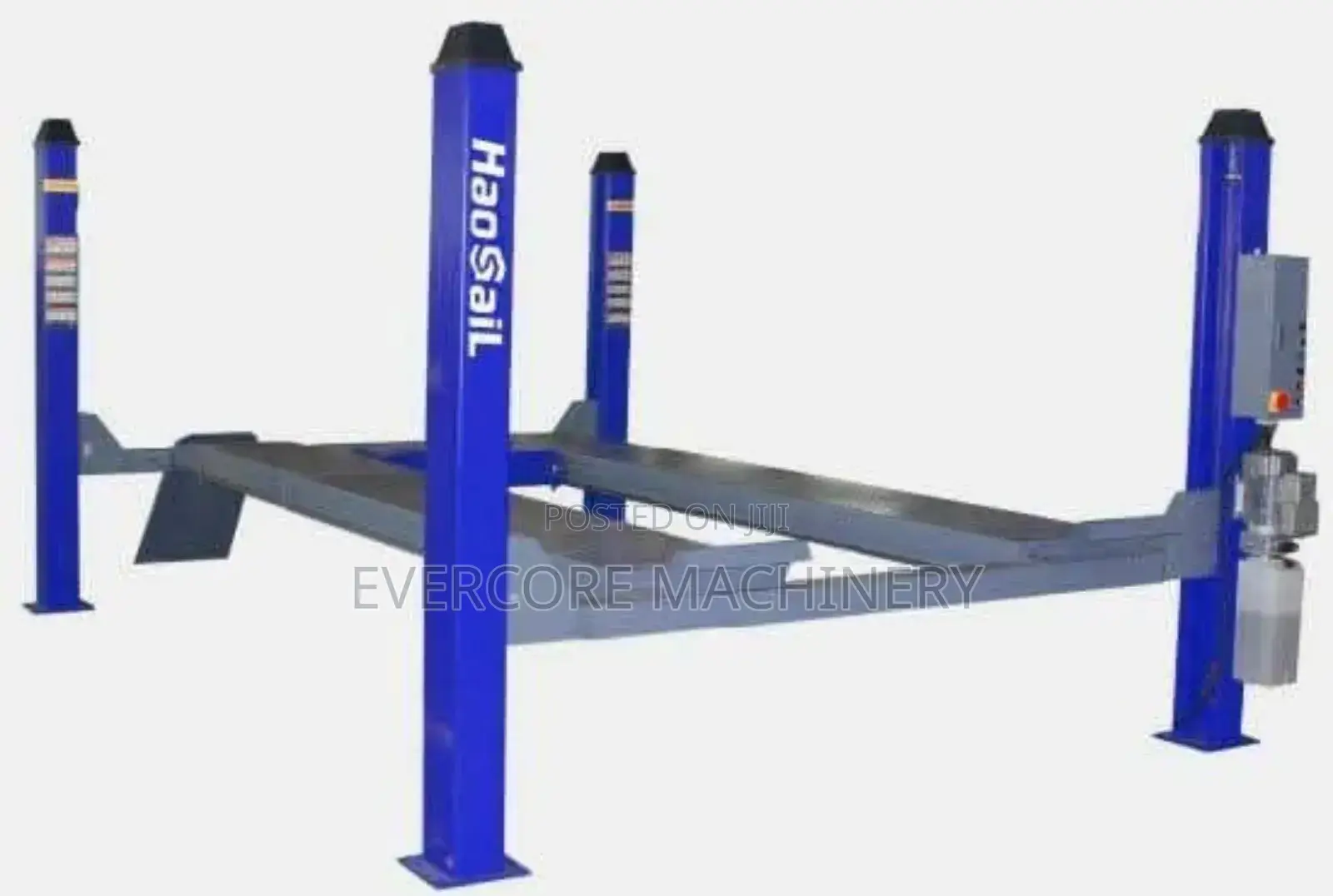 Heavy Duty Four Post Carlift Machine 4000kg With Wheel Alignment.