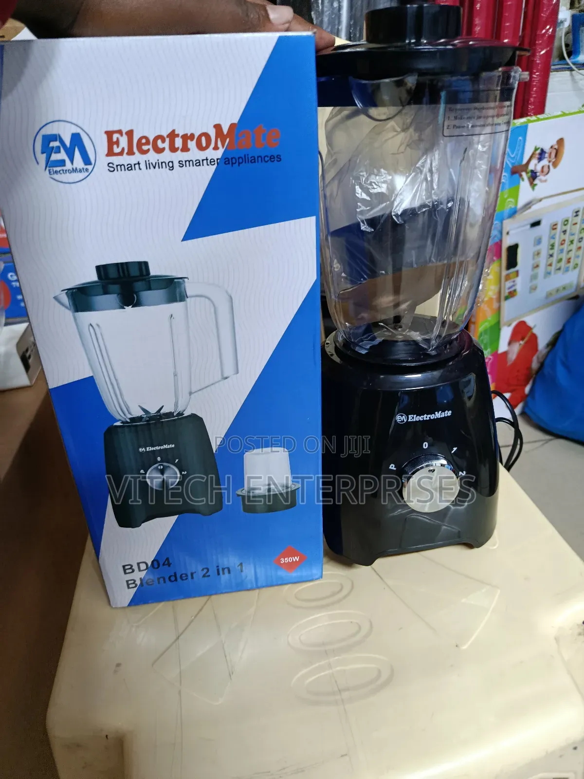 Electromate High Speed Blender-2 in 1 Blender