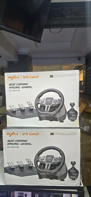 Pxn V9 Gen 2 Gaming Driving Wheel With Pedals Shifter For Pc Ps4 Xbox