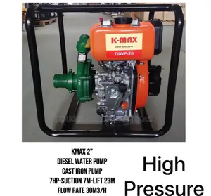 K-Max 2" High Pressure Diesel Water Pump
