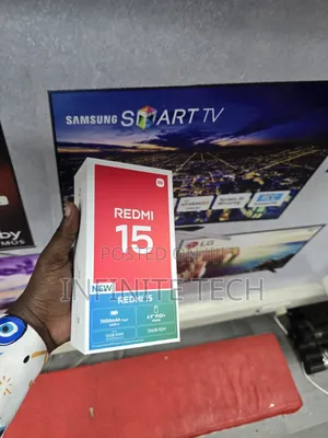 New Xiaomi Redmi 15 5G 256 GB Black