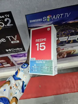 New Xiaomi Redmi 15 5G 256 GB Black