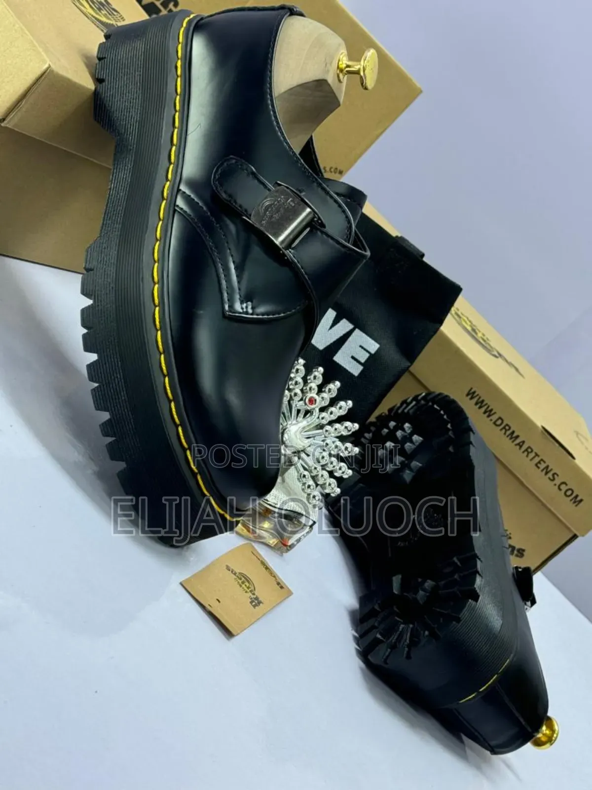 Dr. Martens 1461 Fenimore Bex Buckle Monkstraps