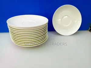 6pc Ceramic Saucer Plate/Round Coffee Tea Saucer Plates