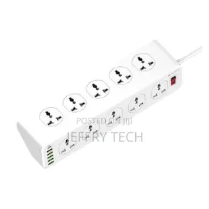 Light Wave Lw-Ext-106u-3p 10-Socket Extension With Surge