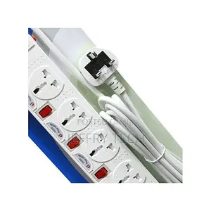 Borl High-Grade 4-Way Fused Surge Protected Extension Cable