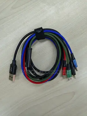 Baseus Rapid Series 4-in-1 Data/Charging Cable - 1.2m - Black