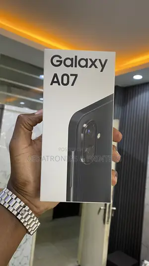 New Samsung Galaxy A07 4G 128 GB Black