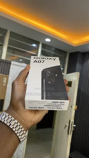 New Samsung Galaxy A07 4G 64 GB Black