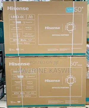 Hisense 50”Smart Vida Uhd Frameless -50a6