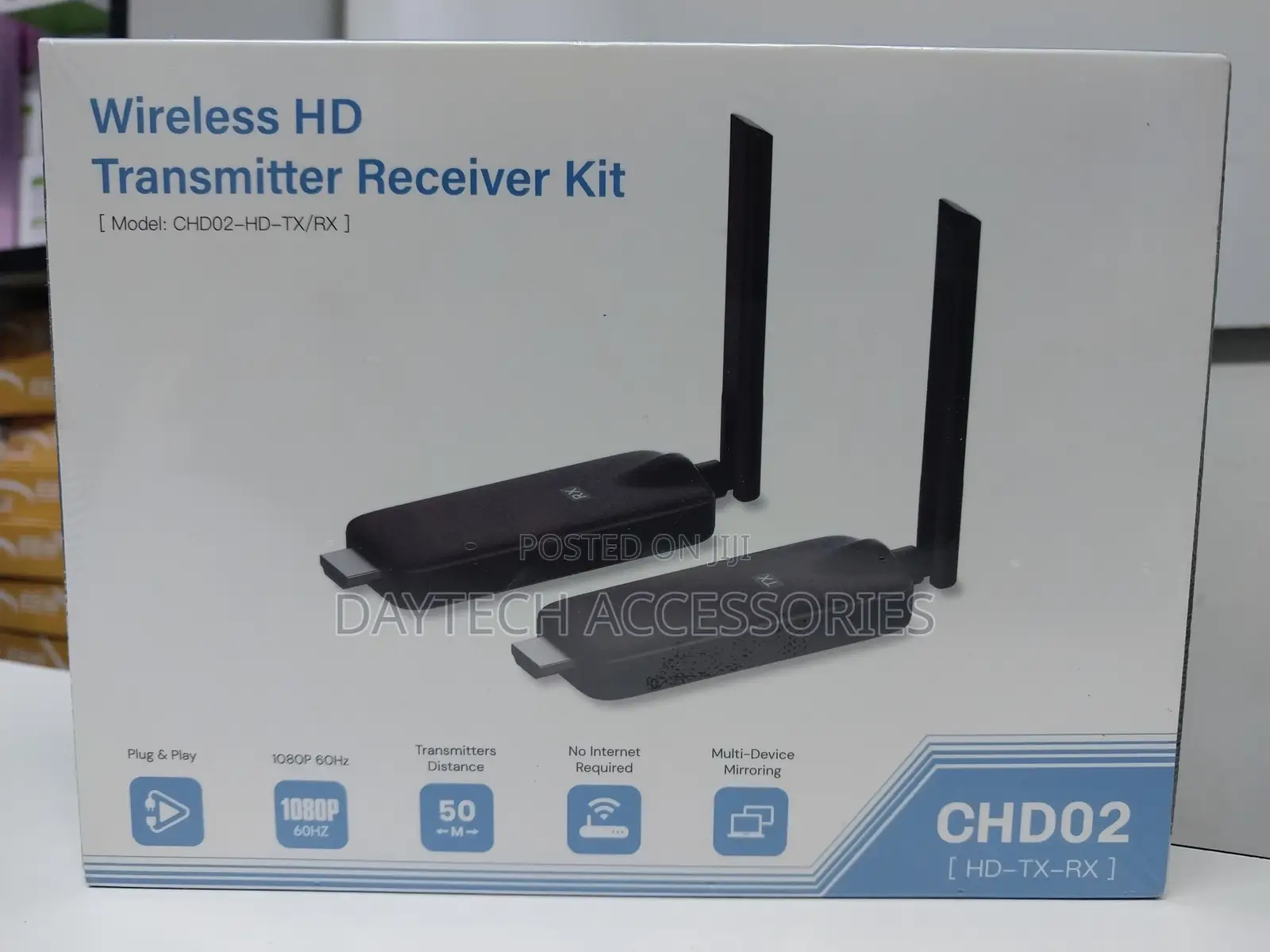50m Wireless Hdmi Transmitter Receiver 1080p Extender.
