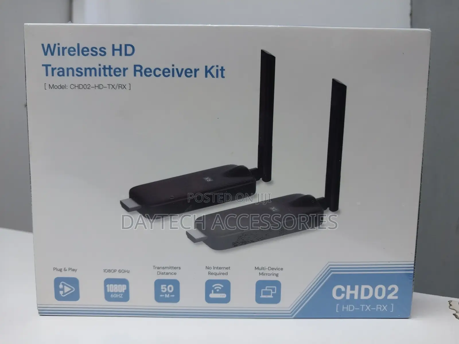 50m Wireless Hdmi Transmitter Receiver 1080p Extender.