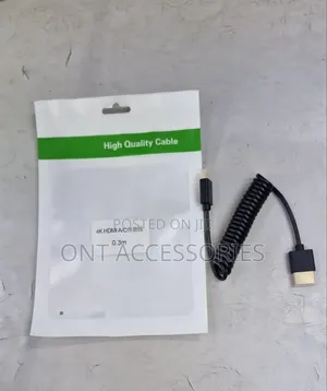 Mini Hdmi Coiled 0.3meters