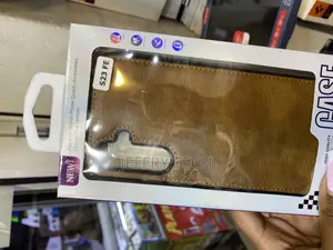 Rwan Genuine Leather Finish Samsung Galaxy S23 Fe Back Cover
