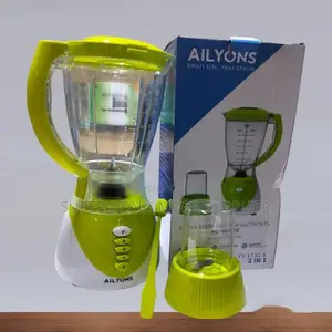 Ailyons 1.8l 2-in-1 Blender Grinder Durable Design With Strong Motor