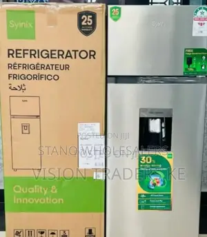 Syinix Double Door Refrigerator 210l