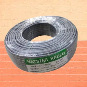 Flame Resistant 2.5mm 90m Twin and Earth Electrical Wire Cable Roll