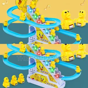 Children Playing Entertaining Duck Toys Available