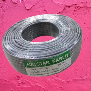 2.5mm 90m Twin and Earth Electrical Wire Heat-Resistant PVC Insulation