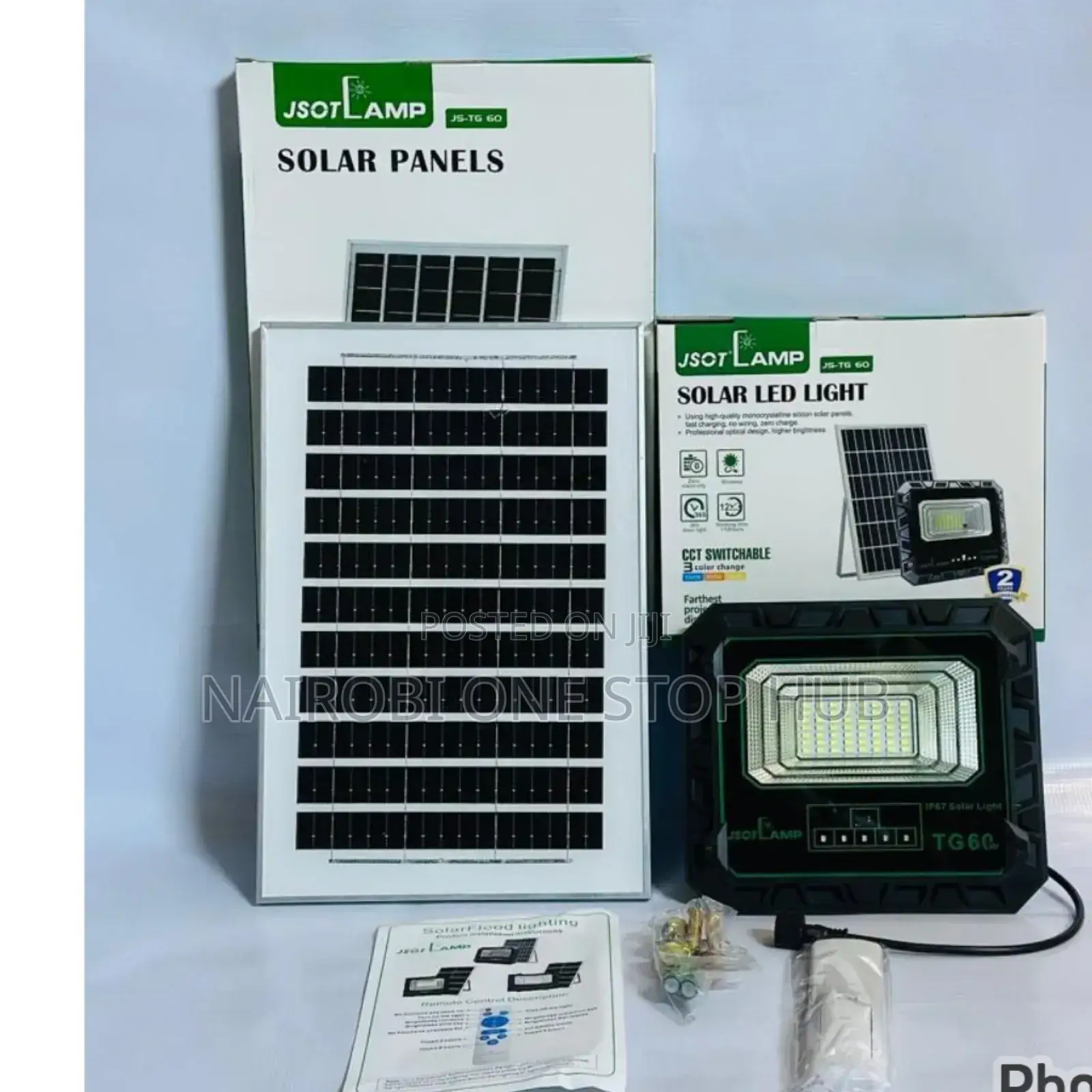 Jsot 300w Solar Floodlight