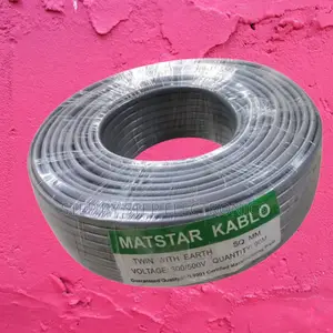 90m 3-Core 2.5mm2 Twin and Earth Electrical Wire Flame-Resistant PVC
