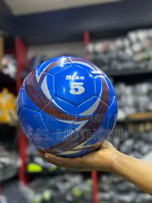 Pro Star Soccer Ball Size 5 Synthetic Leather