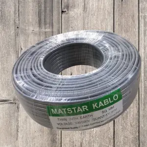 Strong PVC Insulated 90m 3-Core 2.5mm2 Twin and Earth Electrical Wire