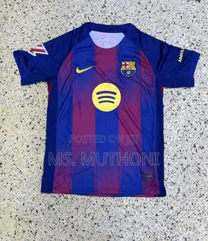 La Liga Heavy Weights Barcelona and Real Madrid Home Kits Size S-2xl