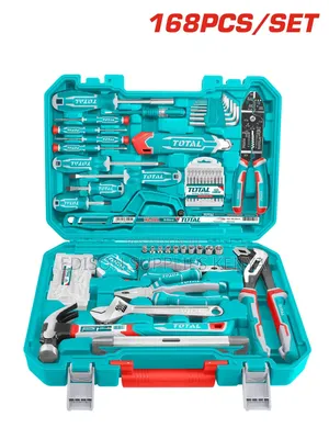 Total 168pcs Tool Set 168 Pieces Hand Tools Set