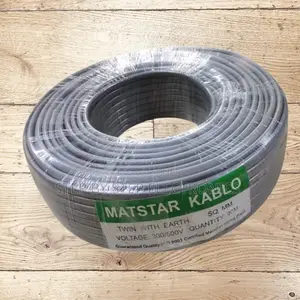 Durable 90m 3-Core 2.5mm2 Twin and Earth Copper Electrical Cable
