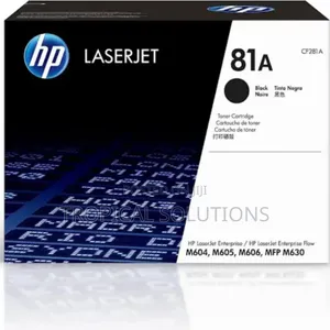 Hp 81a Black Original Laserjet Toner Cartridge