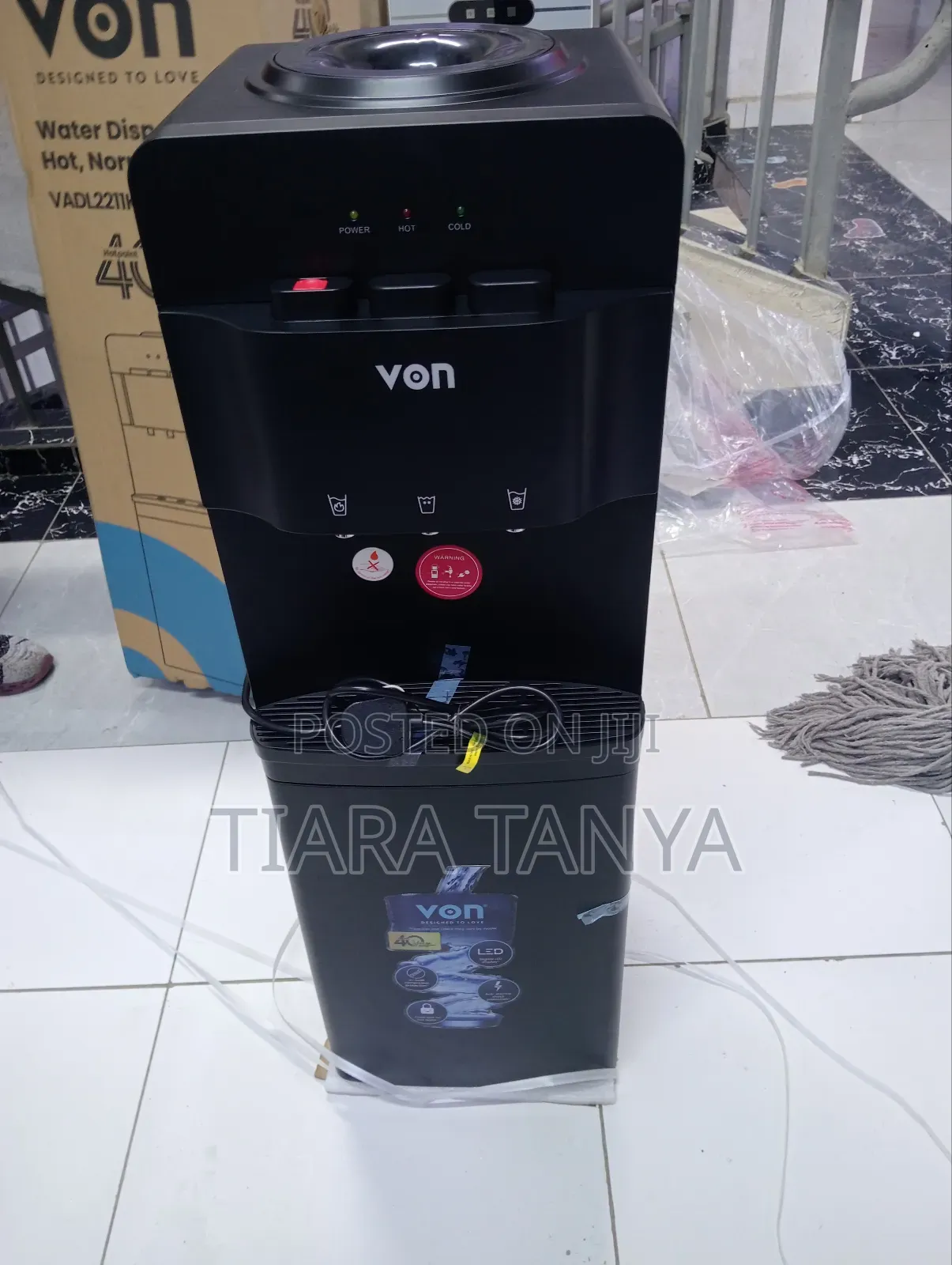 Von 3 Taps Water Dispenser Hot, Cold and Normal