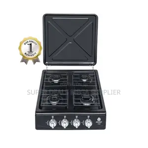 High Quality Nunix Table Top 4 Burner Gas Cooker for Kitchen Use