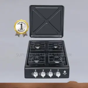 Safe, Durable and Efficient Nunix 4 Burner Table Top Gas Cooker