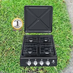 Compact Design and Durable Nunix 4 Burner Table Top Gas Cooker
