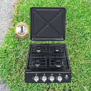 Easy Clean Reliable Nunix Table Top Gas Cooker With 4 Burners