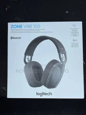 Logitech Zone Vibe 100 Wireless Noise Canceling Bluetooth Headset