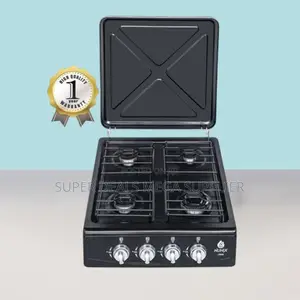 Quality Nunix Table Top Gas Cooker With 4 Burners for Modern Kitchen
